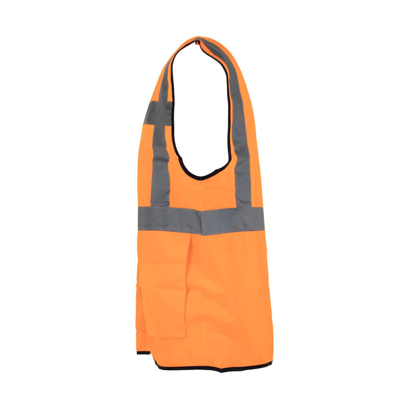 VESTA REFLECTORIZANTA CU BUZUNARE SI FERMOAR  MANAGER (PORTOCALIU)