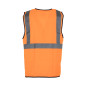VESTA REFLECTORIZANTA CU BUZUNARE SI FERMOAR  MANAGER (PORTOCALIU)