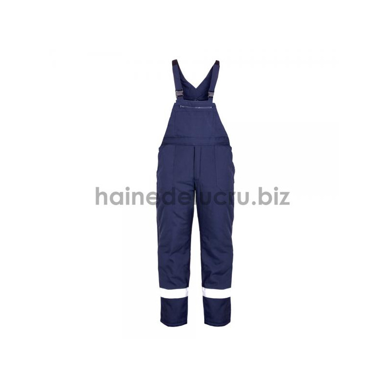 PANTALON DE IARNA CU PIEPTAR PILZEN BLUE art. 9062